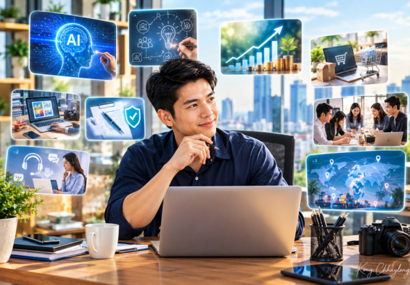 AI Business Workspace Vision